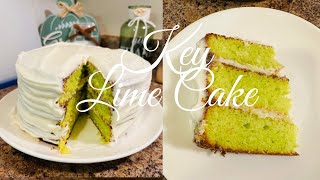 HOW TO MAKE A KEY LIME CAKE | Cake Box Hack| Delicious!