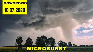 Microburst, silne oberwanie chmury i prąd zstępujący. | Łowcy burz