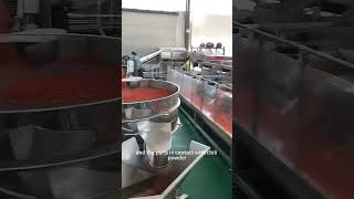 Industrial chili powder vibrating sieve machine #machine #factory