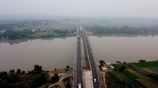 Berhampore Bypass Bridge NH-12 Kolkata Siliguri Route Drone Views