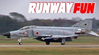 F-4 Phantom JASDF 301sq Landing 2nd #百里基地