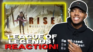 RISE (ft. The Glitch Mob, Mako, and The Word Alive) | Worlds 2018 - League of Legends | REACTION!