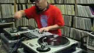 DJ3RDRAIL HIP HOP MIXTAPE KING AT WHPK  7/11/08  NO SERATO, TORQ, M-AUDIO, CDJ'S VINYL ONLY