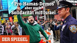 Hamas-Terror im Nahen Osten: Hass-Demos weltweit – aber auch Solidarität mit Israel | DER SPIEGEL