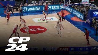 Canada beats Spain at FIBA Basketball World Cup