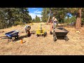 Breaking Ground... Digging Holes By Hand!? | 24x24 Off Grid Cabin Build