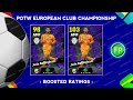 upcoming thursday new potw european club championship in efootball 2025 players u0026 boosted ratings