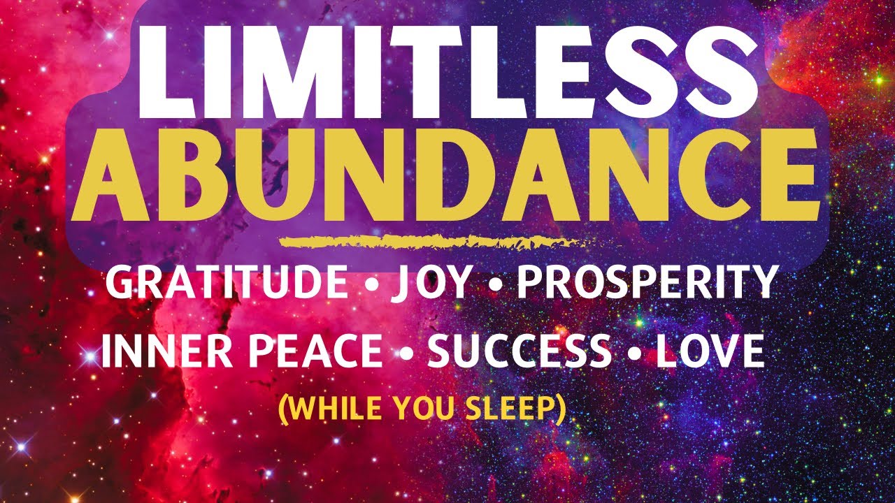 Abundance Affirmations While You Sleep Manifest Your Dreams