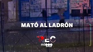 MATÓ AL LADRÓN - FILMÓ SU PROPIO ROBO- #REC