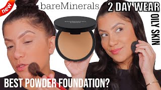 2 DAY WEAR TEST *new* BAREMINERALS BAREPRO 16 HR POWDER FOUNDATION *oily skin* | MagdalineJanet