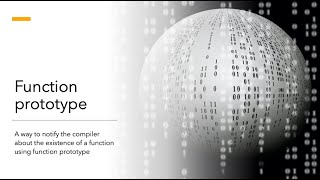 BeezMind C++ Programming - Function prototype