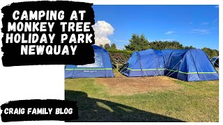 Camping at Monkey Tree Holiday Park Newquay, Cornwall