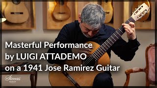 Luigi Attademo plays Homenaje pour Guitare by Manuel de Falla on a 1941 Jose Ramirez II