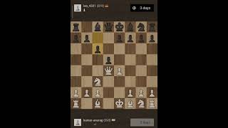 500 elo gameplay / beginner chess play #chess #gameplay