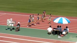 20170528 第70回大阪高等学校陸上競技対校選手権大会　男子　100m　決勝