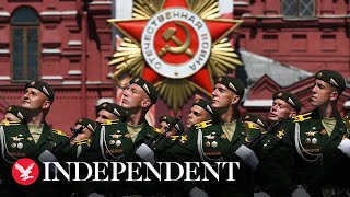 Live: Russian army holds rehearsal for Victory Day parade in Moscow