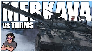 Destroyer of TURMS Ft. Merkava Mk.3D - War Thunder