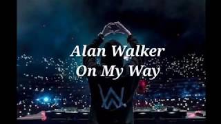 Песня the way l am. Alan Walker on my way перевод. Alok alan Walker Headlights кто поет песню. Alan Walker's on my way Song's text.