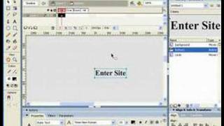 Flash 8 - Create a basic Flash button