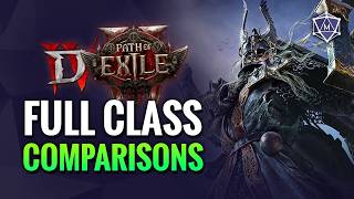 Path of Exile 2 FULL Class \u0026 Ascendancy Overview Guide - Diablo 4 Comparison