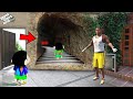 GTA 5 : Franklin & Shinchan Found Secret Tunnnel Outside Franklin's House In GTA 5 ! (GTA 5 Mods)