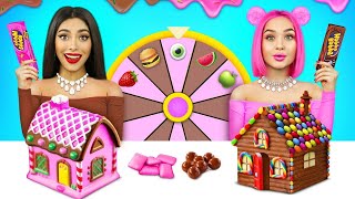 Bubble Gum VS Chocolate Food Challenge! Eating Only Giant Sweets & Snacks by RATATA CHALLENGE