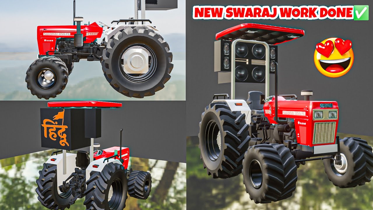 How To Do Add This Swaraj 855 In Indian Vehicles Simulator 3d|Indian ...