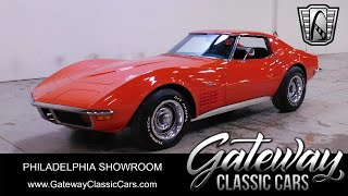 1972 Chevrolet Corvette #1348-PHY Gateway Classic Cars of Philadelphia