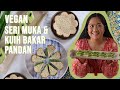 VEGAN Kuih Seri Muka & Kuih Bakar Pandan | NO EGGS, Traditional Malaysian Kuih