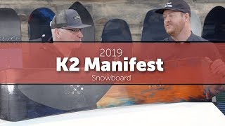 2019 K2 Manifest Snowboard - Preview - TheHouse.com