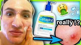 I tried Cetaphil Oily Skin Cleanser for ONE WEEK! (completely useless?!)
