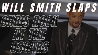 Will Smith slaps Chris Rock at the Oscars over joke about Jada Pinkett Smith