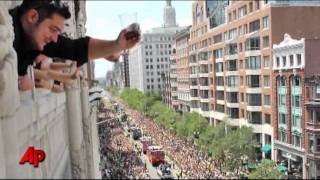 Bruins, Fans Celebrate Winning the Stanley Cup