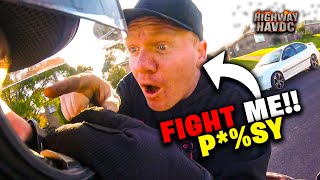 WHEN BIKERS FIGHT BACK | Crazy Motorcycle Moments