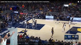 FlightReacts To WARRIORS at PACERS | FULL GAME HIGHLIGHTS | February 8, 2024!