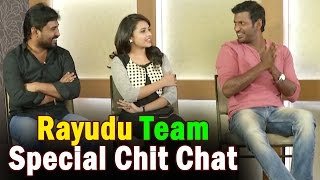 Rayudu Movie Team Special Interview | Vishal | Sri Divya | Radha Ravi | NTV