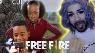 MENINO VOU CHAMAR A TUA MÃE! | Free Fire - Samira Close