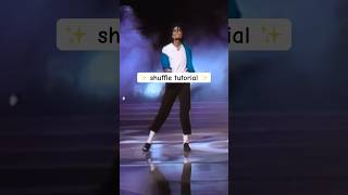 Michael Jackson - Billie Jean Shuffle tutorial | EASY ✨😱