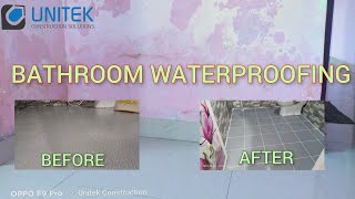 Bathroom leakage | பாத்ரூம் சுவரில் ஏற்படும் நீர்க்கசிவு \u0026 தீர்வு #epoxygrout #weberepoxy