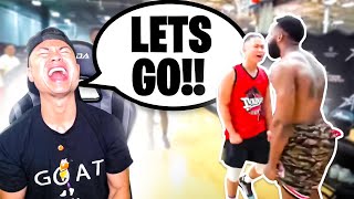 ME & CASH GOT OUR REVENGE! 😤 Reacting To 2v2 Basketball Against Nick Briz & Carlos!