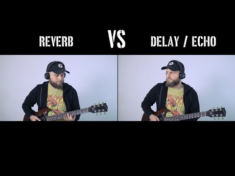 What is the difference between echo and reverb?