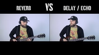 Reverb VS Delay or Echo - What Is The Difference? Explanation, Comparison and Demonstration