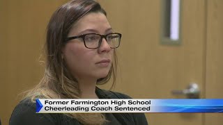 Former Farmington cheer coach sentenced for stealing club's money