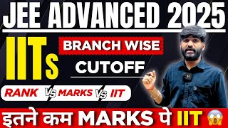 Shocking Iit Marks Vs Rank Jee Advanced 2025 Jee Advanced Cut Off 2025 ...