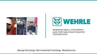 Webinar small footprint and portable wastewater technology