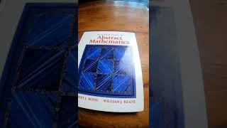 An Introduction to Abstract Mathematics by Bond and Keane #shorts