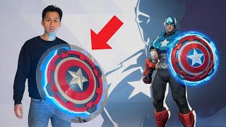 How I Built Captain America's Shield from MARVEL RIVALS!