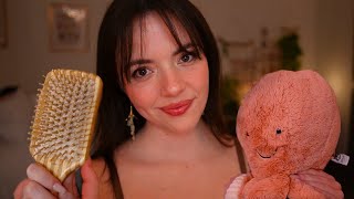 ASMR Getting You Ready For Bed \u0026 Tucking You In ✨ (haircare, skincare, layered sounds, )