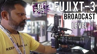 FUJI xt-3 with cinema lances in broadcast expo 2019 | MUMBAI | Gautam Variya