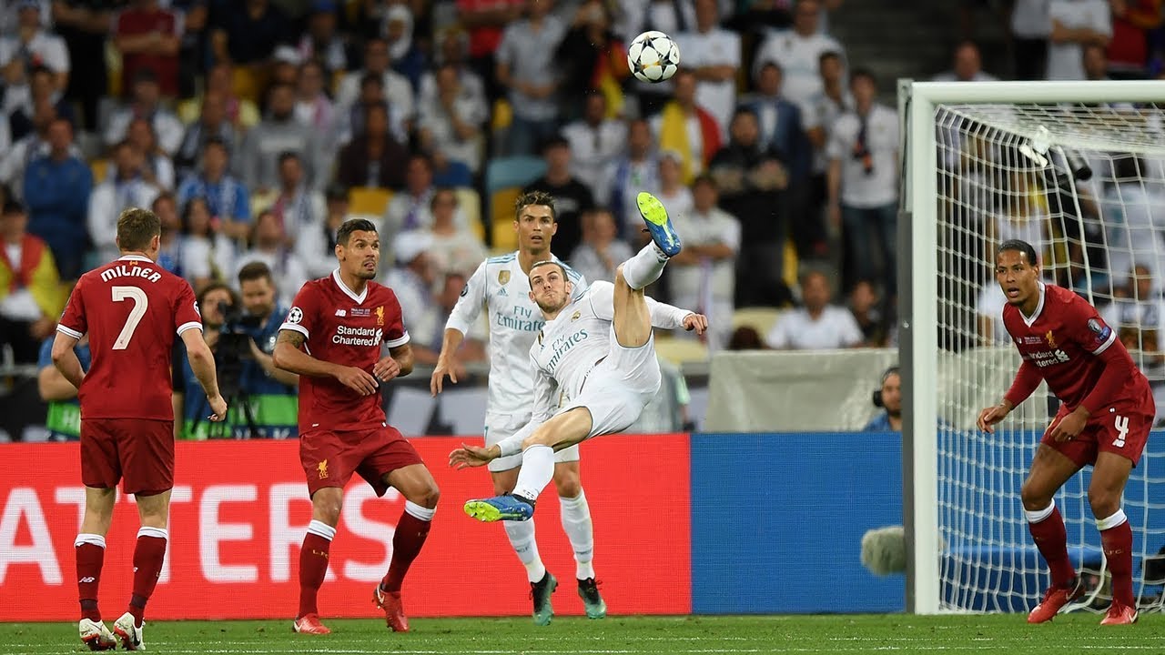 Real Madrid 3-1 Liverpool | Gareth Bale Scores The Best UCL Final Goal ...